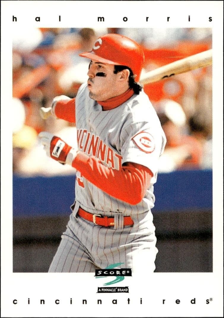 1997 Pinnacle Score Hal Morris #49