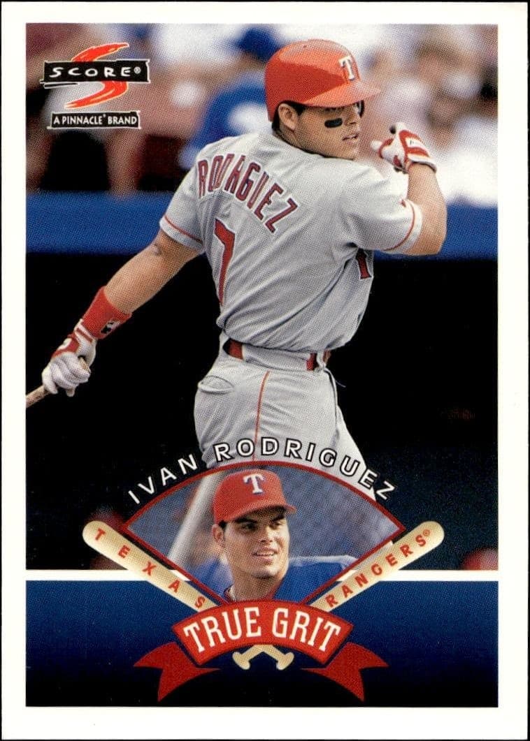 1997 Pinnacle Score Ivan Rodriguez #547 trading card