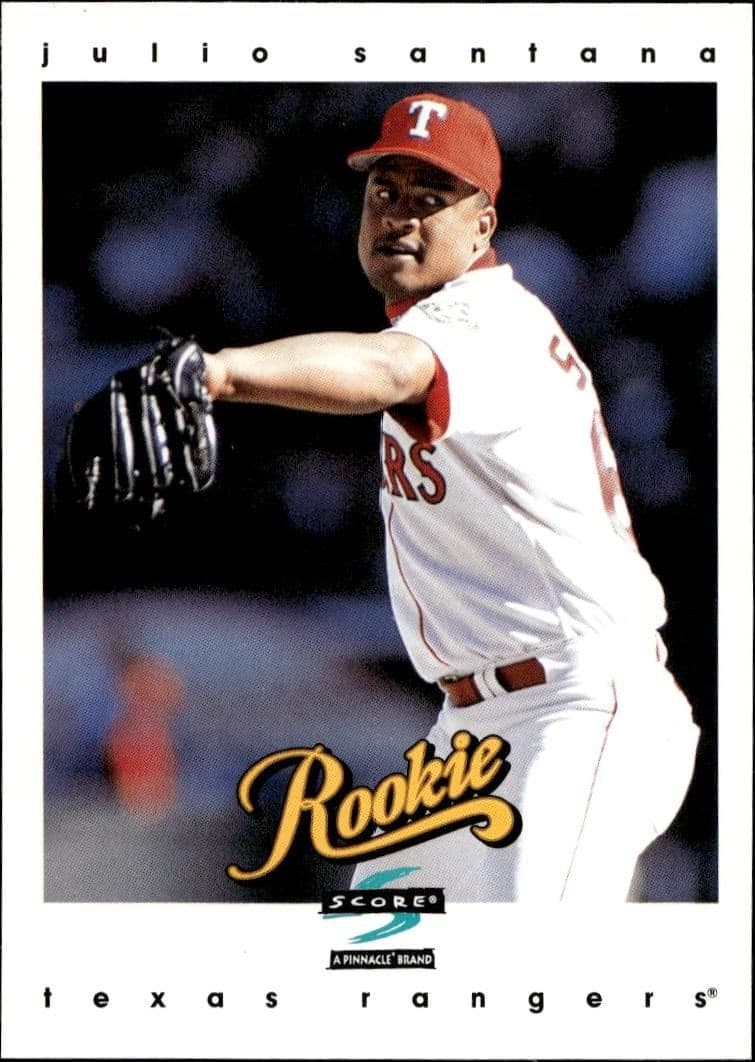 1997 Pinnacle Score Julio Santana #490 trading card