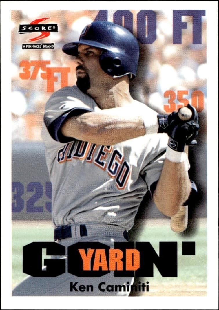 1997 Pinnacle Score Ken Caminiti #HR505 trading card