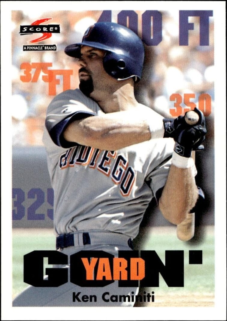 1997 Pinnacle Score Ken Caminiti #HR505 trading card