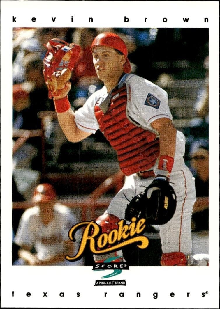 Kevin Brown 1997 Pinnacle Score #324 Baseball Trading Card - Front 1997 Pinnacle Score Kevin Brown #324 baseball trading card front