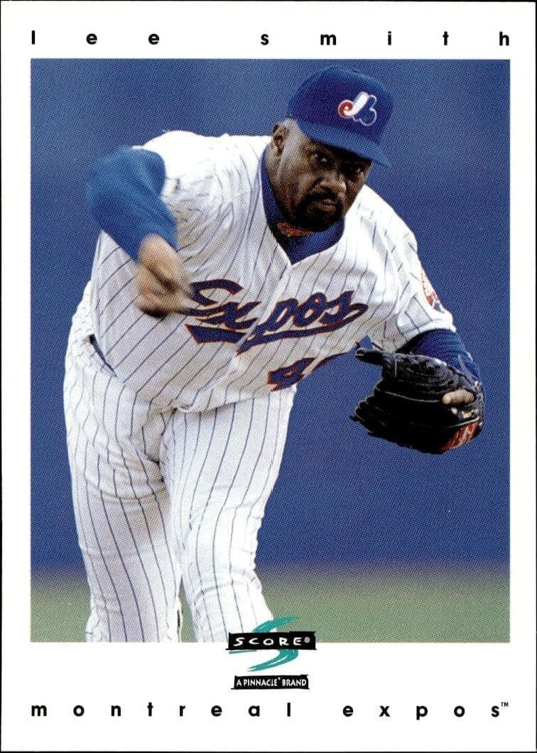 1997 Pinnacle Score Lee Smith #379 trading card