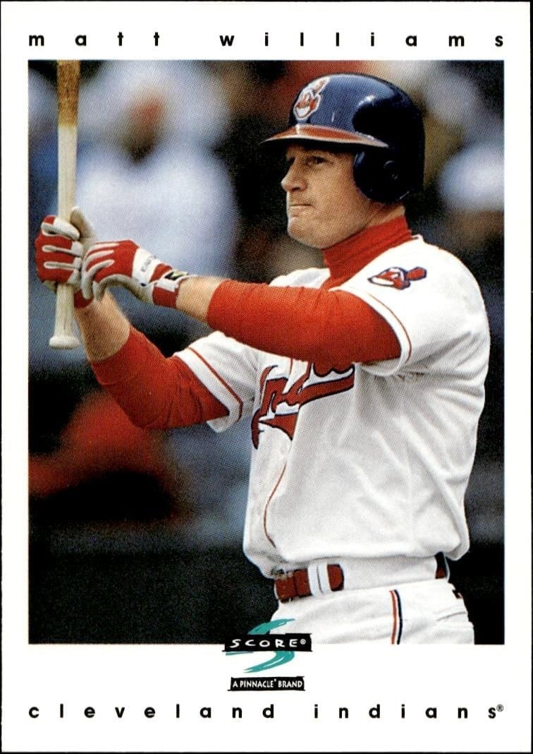 Matt Williams 1997 Pinnacle Score #361 Baseball Trading Card - Front 1997 Pinnacle Score Matt Williams #361 baseball trading card front