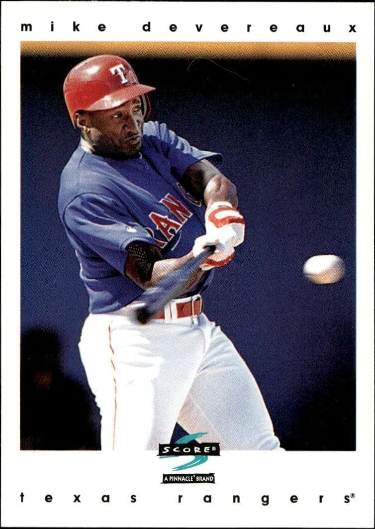1997 Pinnacle Score Mike Devereaux #451 trading card