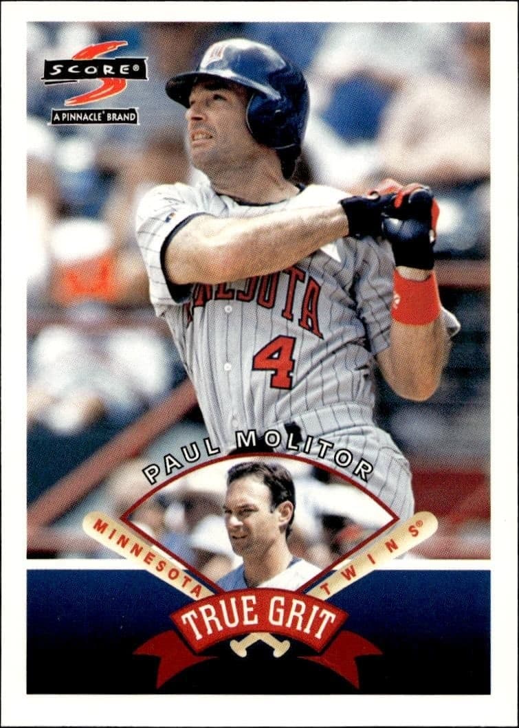 1997 pinnacle Paul Molitor