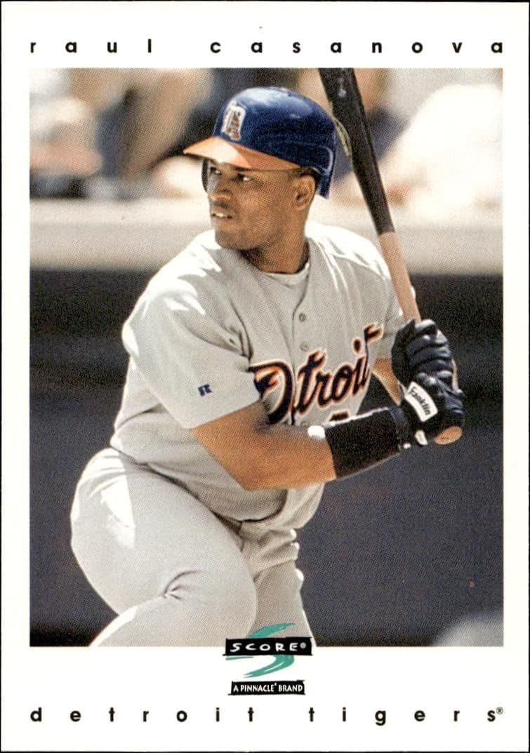 1997 Pinnacle Score Raul Casanova #28