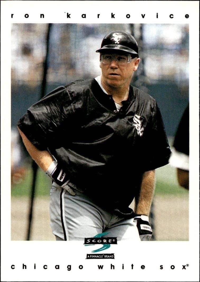 1997 Pinnacle Score Ron Karkovice #233 trading card