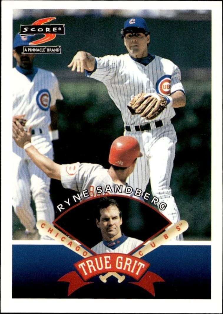 1997 Pinnacle Score Ryne Sandberg #537 trading card
