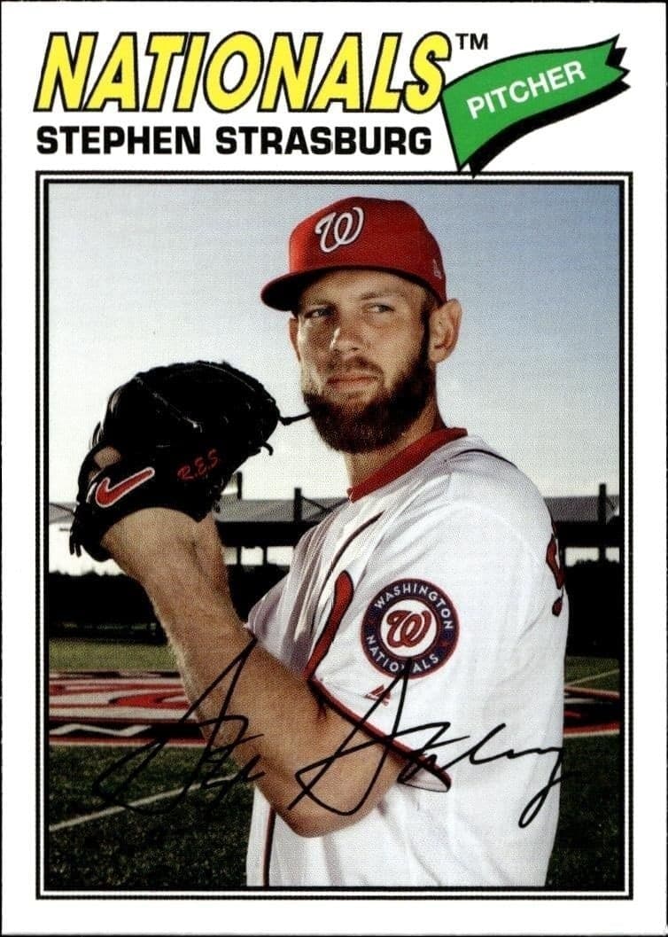 2017 topps Stephen Strasburg