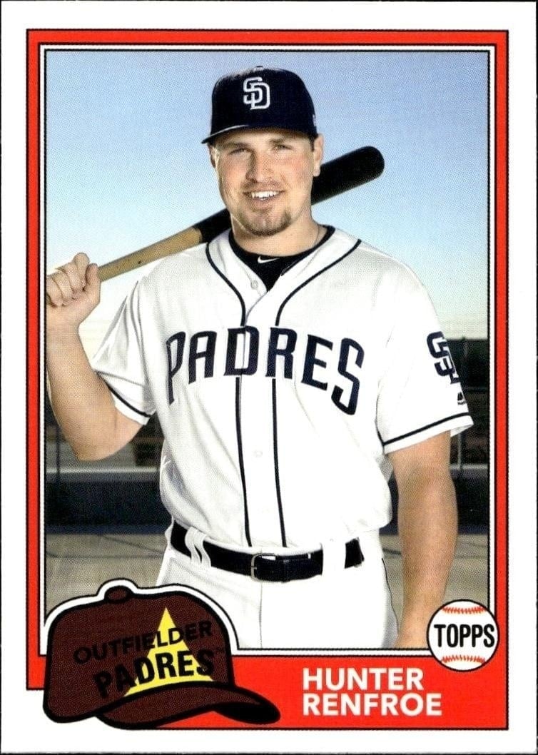2018 Topps Archives Hunger Renfroe #257 trading card