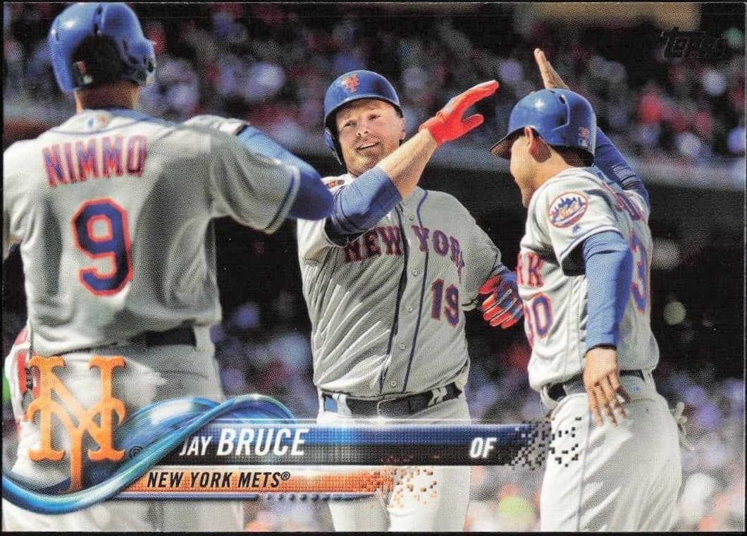 2018 topps Jay Bruce
