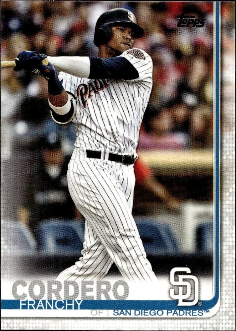 2019 Topps Series 2 Franchy Cordero #539 trading card