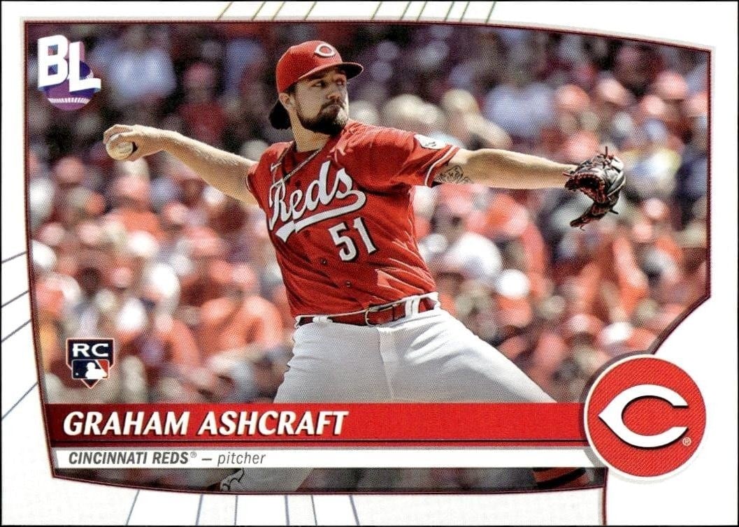2023 Topps Big League Graham Ashcraft #10 trading card