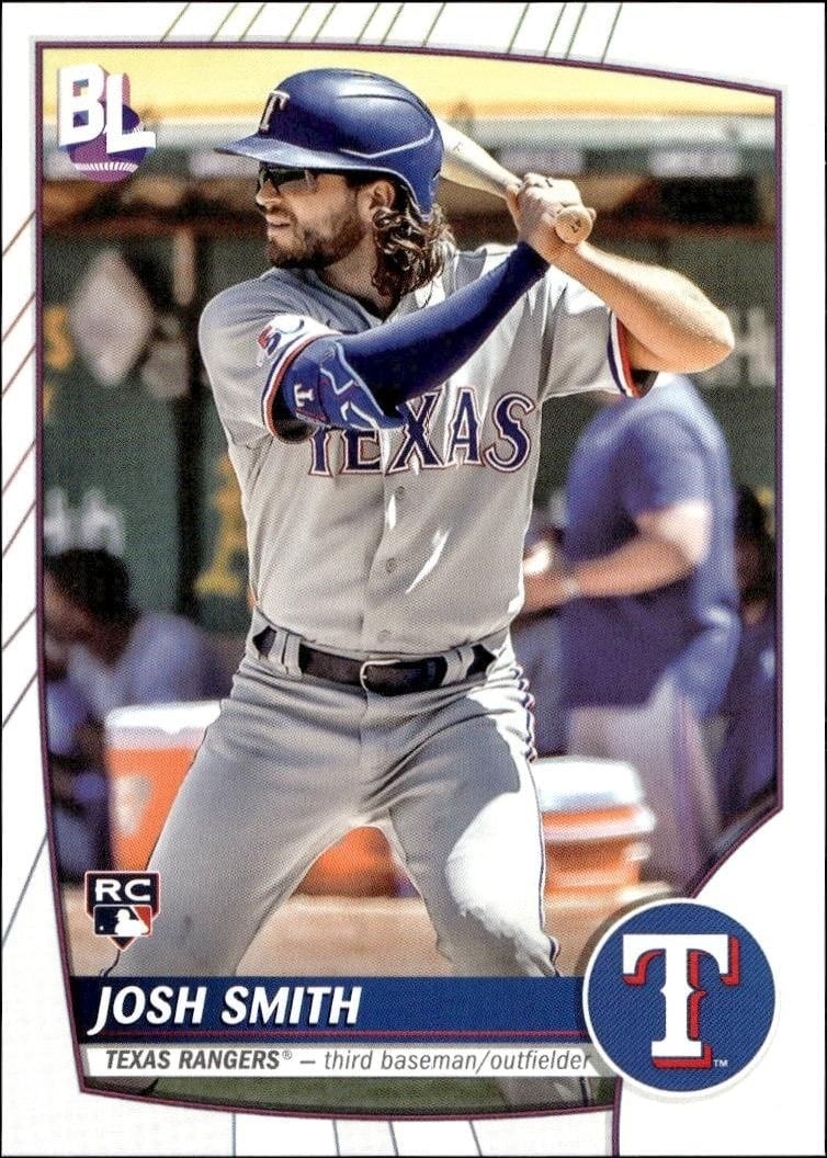Josh Smith 2023 Topps Big League #9 Baseball Trading Card - Front 2023 Topps Big League Josh Smith #9 baseball trading card front