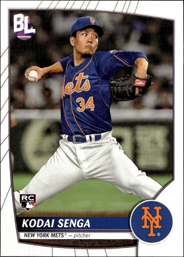 Kodai Senga 2023 Topps Big League #101 Baseball Trading Card - Front 2023 Topps Big League Kodai Senga #101 baseball trading card front