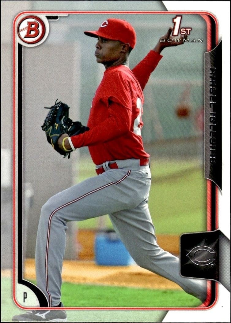 2015 Bowman Draft Raisel Iglesias #BP103 trading card