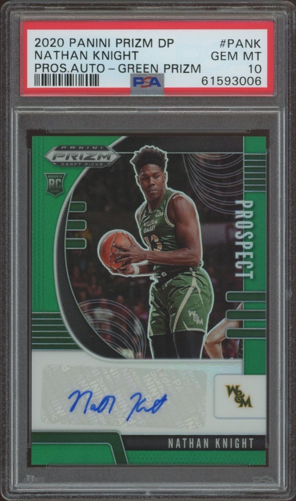 Nathan Knight 2020-21 Panini Prizm Draft Picks #PA-NK Basketball Trading Card - Front 2020-21 Panini Prizm Draft Picks Nathan Knight #PA-NK basketball trading card front
