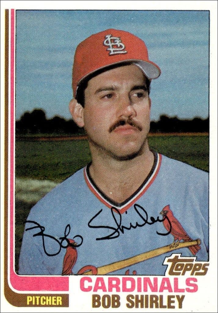 1982 Topps Bob Shirley #749 trading card