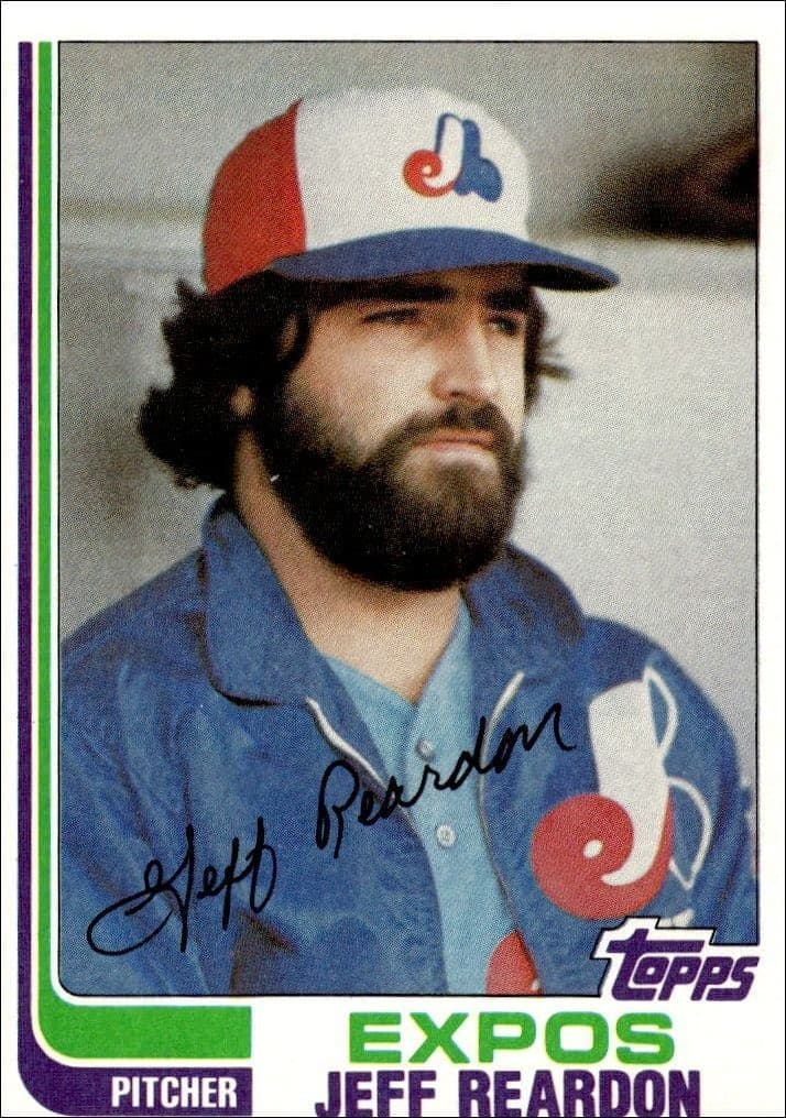 1982 Topps Jeff Reardon #667 trading card