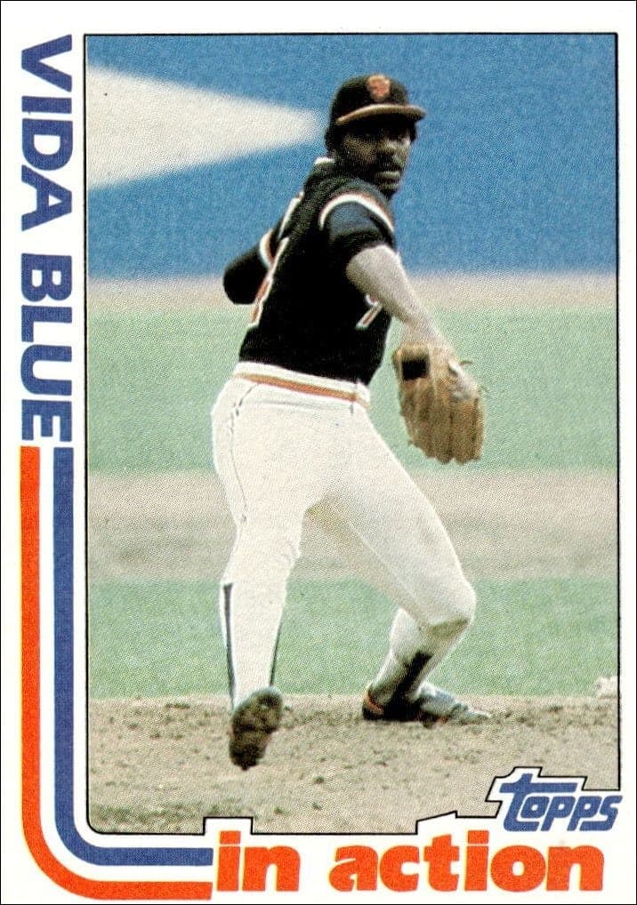 1982 Topps Vida Blue #431 trading card