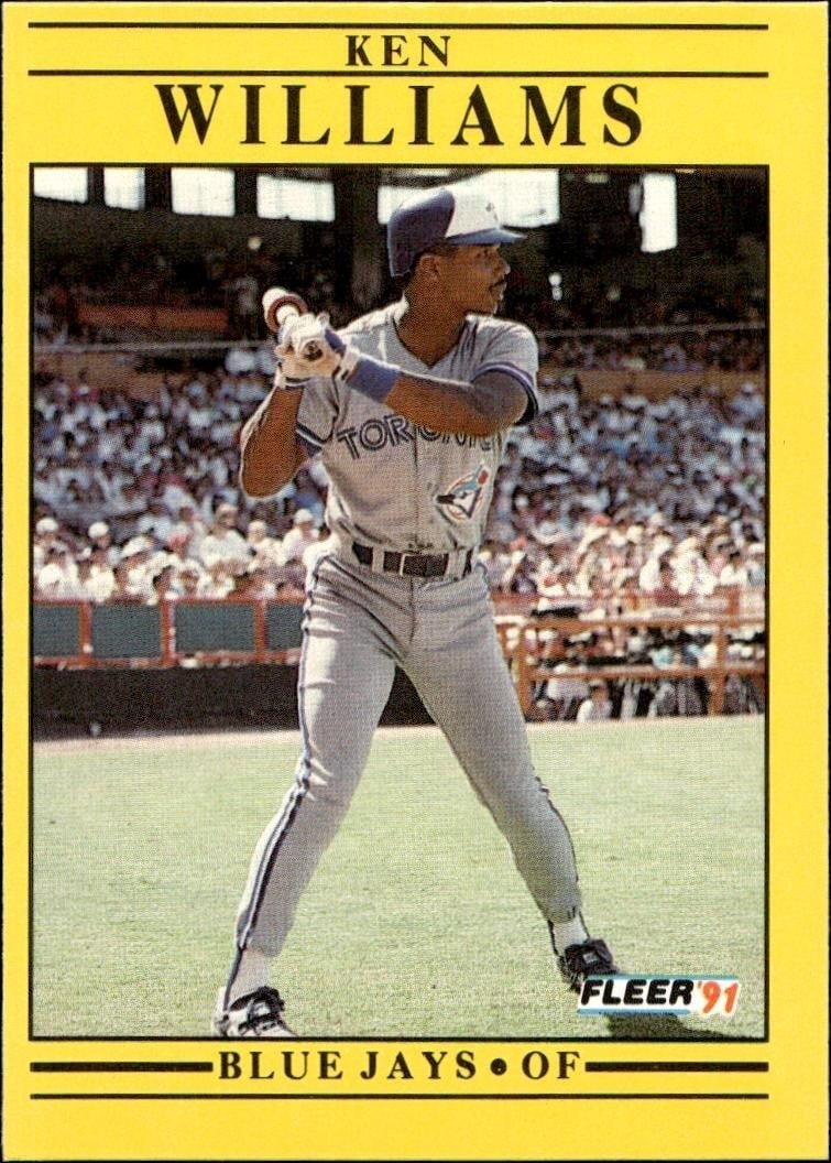 1991 Fleer Ken Williams #190