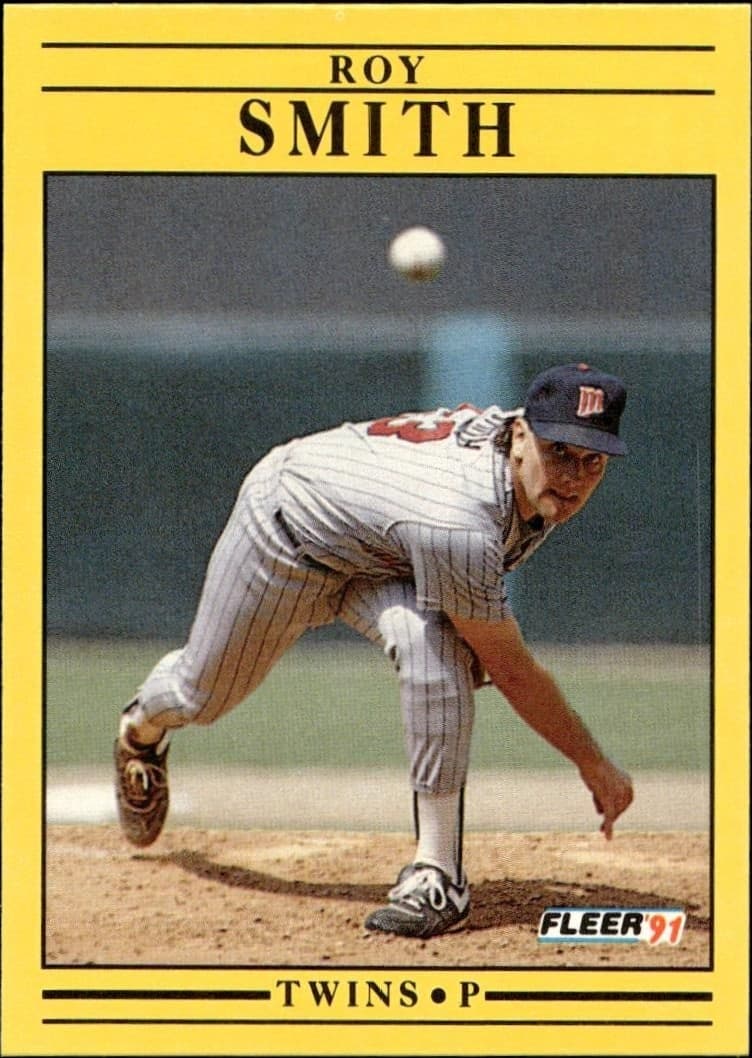 1991 Fleer Roy Smith #624 trading card