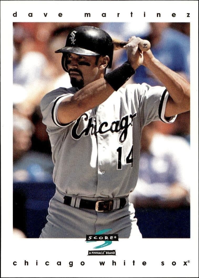 1997 Pinnacle Score Dave Martinez #447 trading card