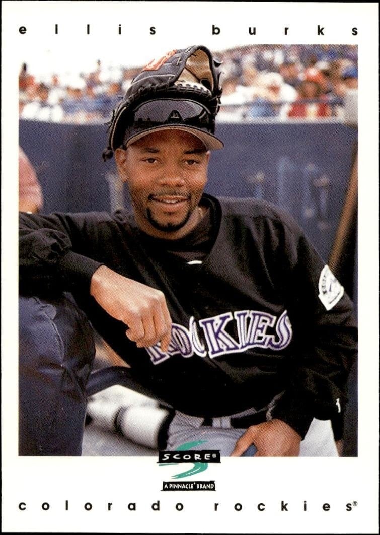 1997 Pinnacle Score Ellis Burks #74 trading card