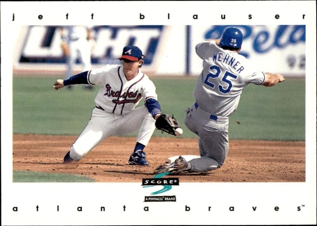 1997 Pinnacle Score Jeff Blauser #434 trading card