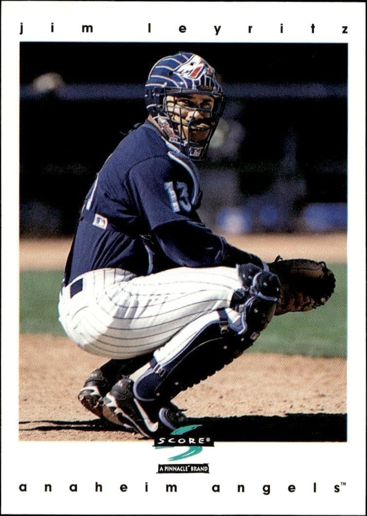 1997 Pinnacle Score Jim Leyritz #466 trading card