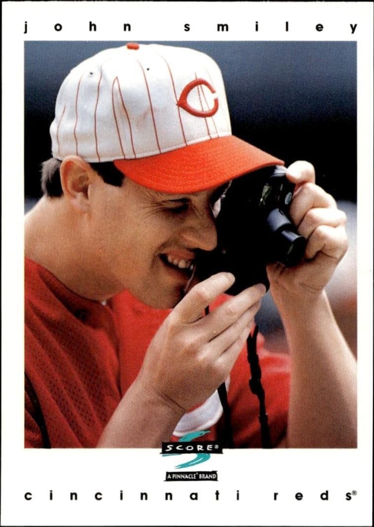 1997 Pinnacle Score John Smiley #388 trading card