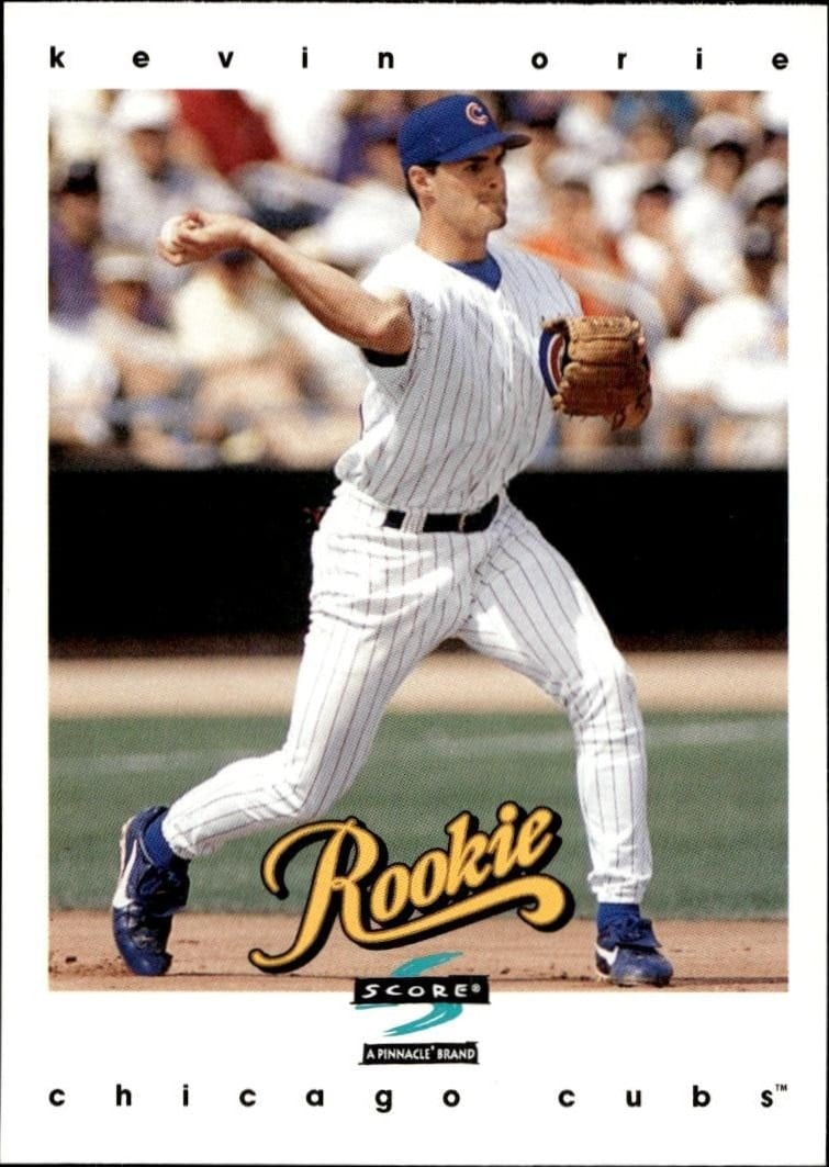 Kevin Orie 1997 Pinnacle Score #492 Baseball Trading Card - Front 1997 Pinnacle Score Kevin Orie #492 baseball trading card front