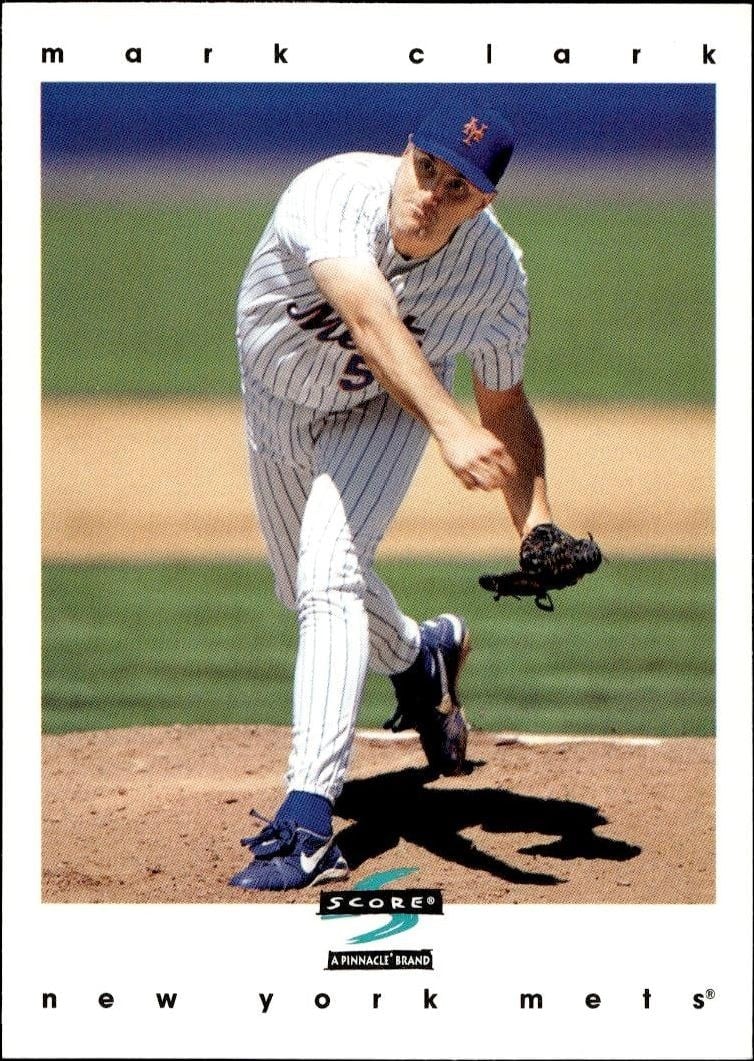 Mark Clark 1997 Pinnacle Score #364 Baseball Trading Card - Front 1997 Pinnacle Score Mark Clark #364 baseball trading card front