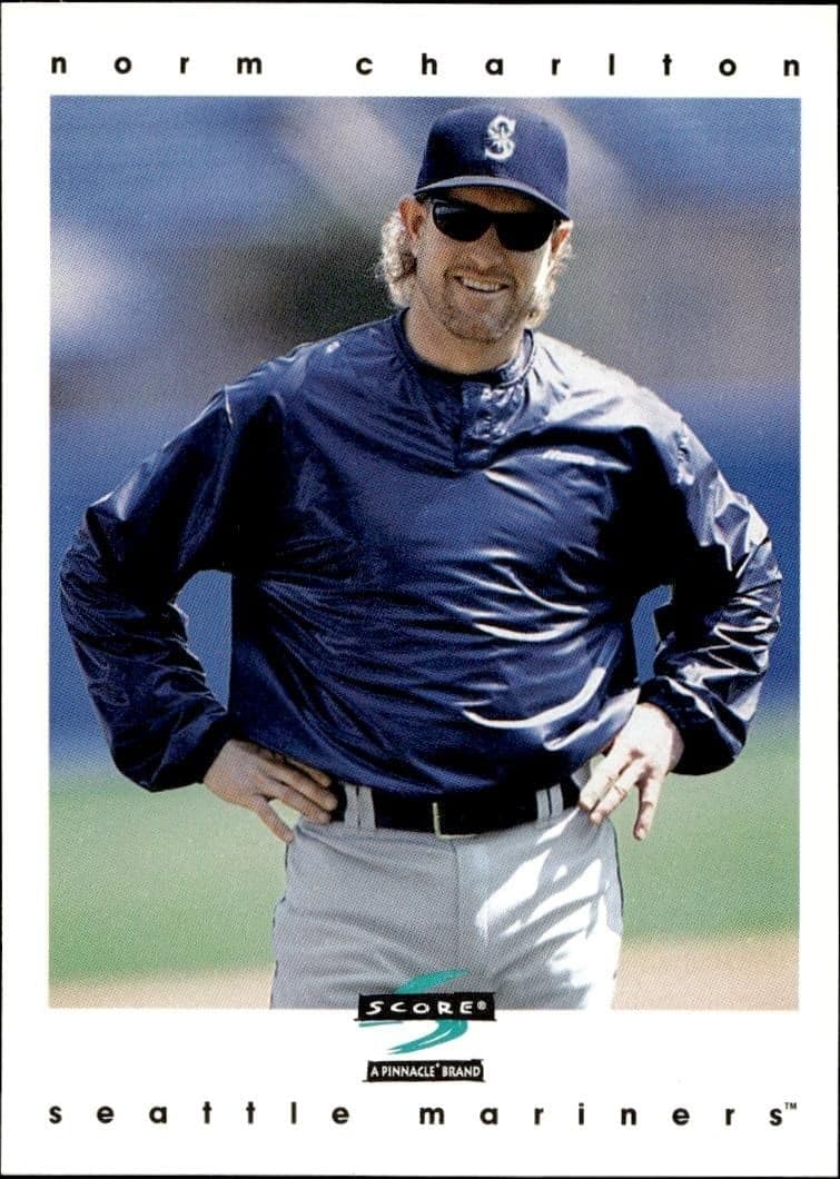 1997 Pinnacle Score Norm Charlton #331 trading card
