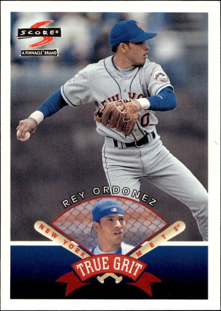 1997 Pinnacle Score Rey Ordonez #543 trading card