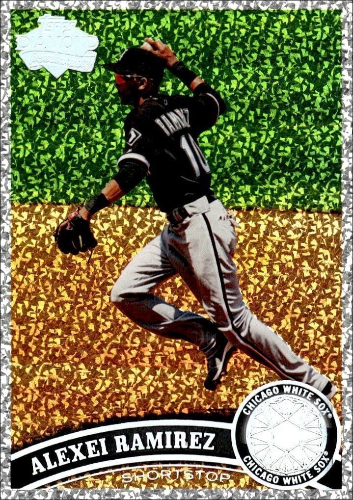 Alexei Ramirez 2011 Topps #261 Baseball Trading Card - Front 2011 Topps Alexei Ramirez #261 baseball trading card front