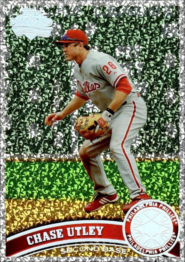 2011 Topps Chase Utley #214 trading card