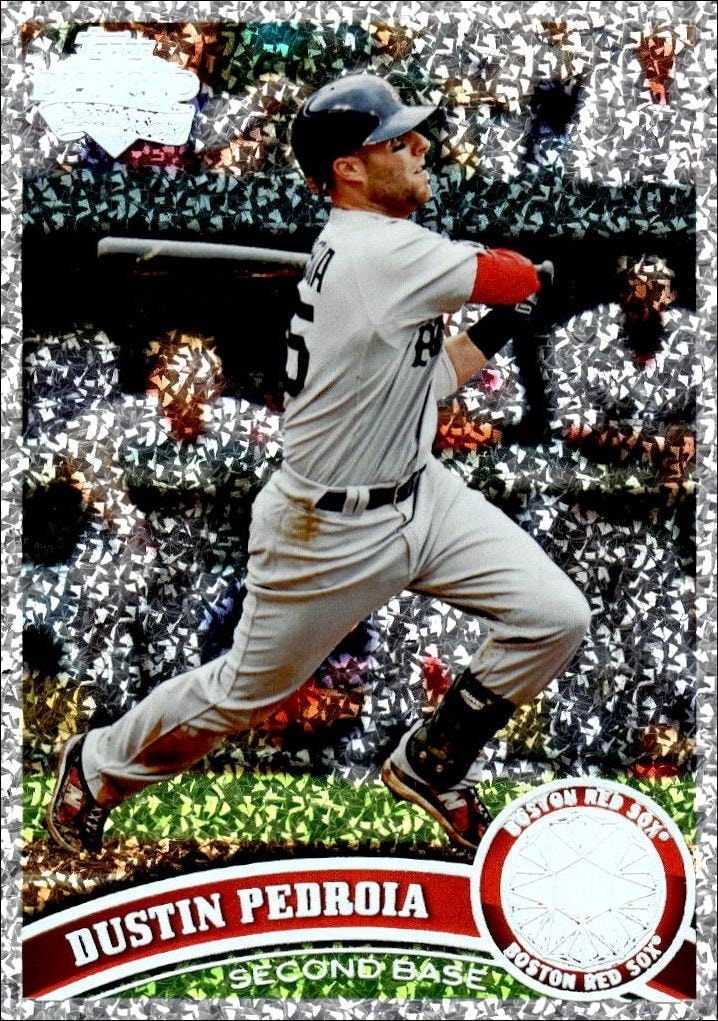 2011 Topps Dustin Pedroia #480 trading card