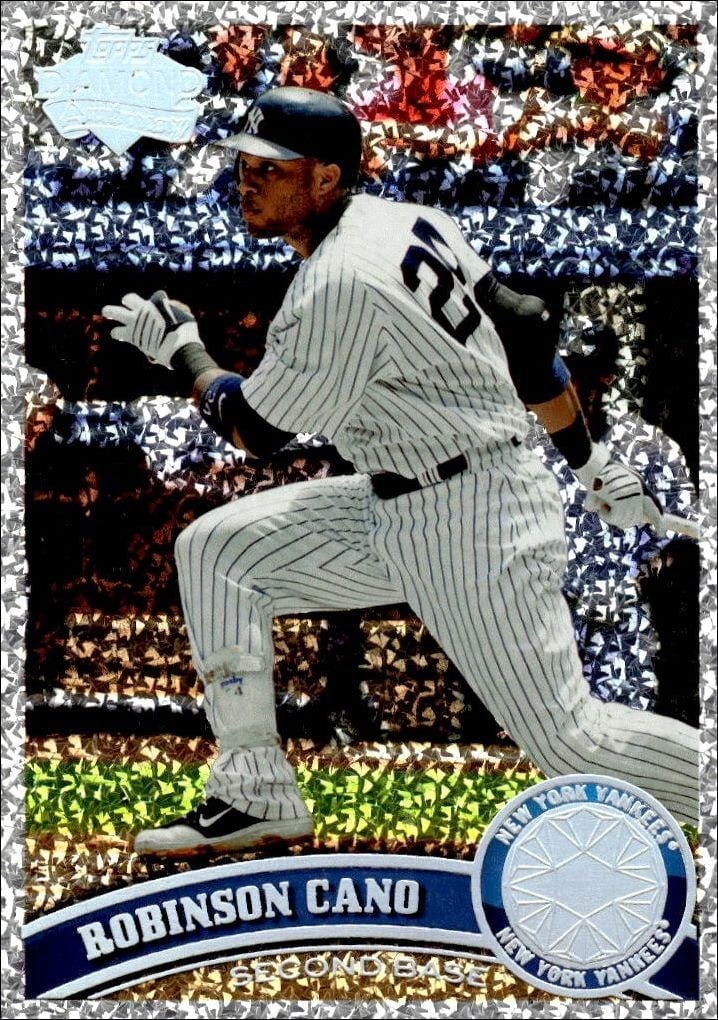 Robinson Cano 2011 Topps #130 Baseball Trading Card - Front 2011 Topps Robinson Cano #130 baseball trading card front