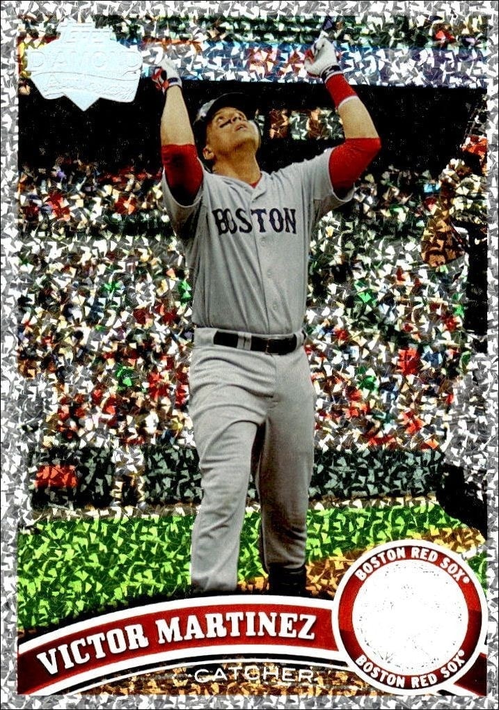 2011 Topps Victor Martinez #218 trading card