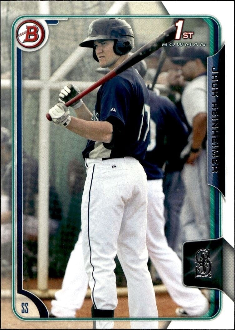 2015 Bowman Draft Jack Reinheimer #BP108 trading card