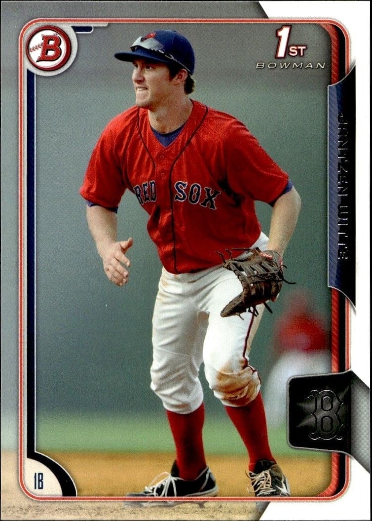 2015 Bowman Draft Jantzen Witte #BP57 trading card