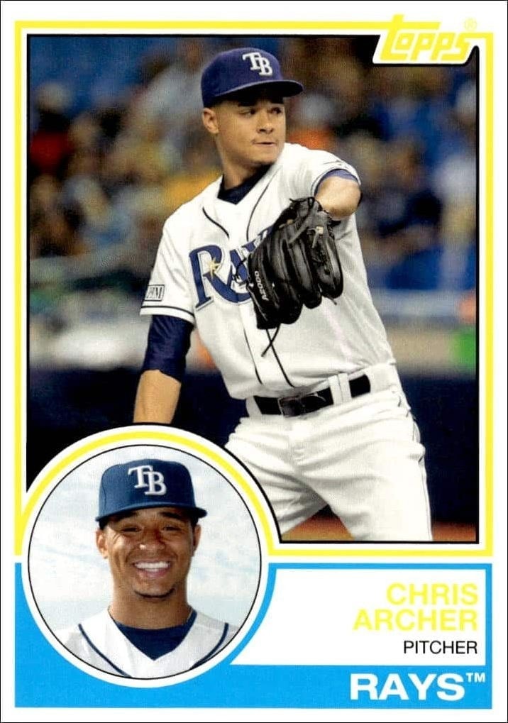 2015 topps Chris Archer