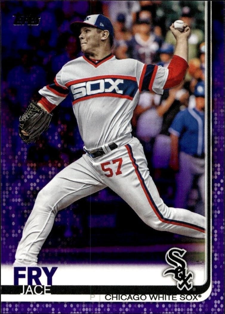Jace Fry 2019 Topps Series 2 #636 Baseball Trading Card - Front 2019 Topps Series 2 Jace Fry #636 baseball trading card front