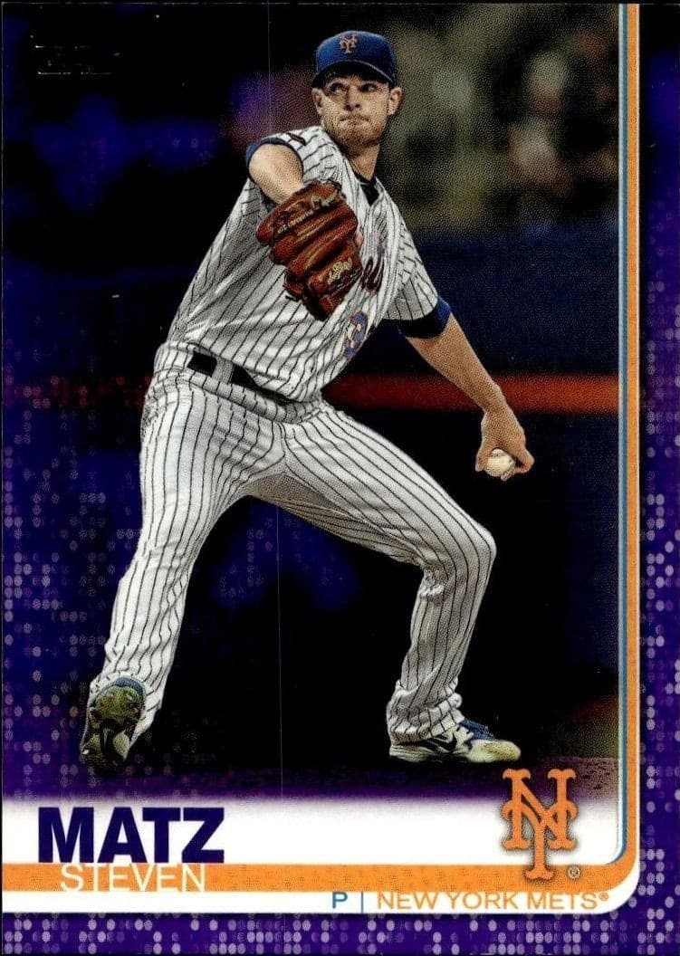 2019 Topps Series 2 Steven Matz #443 trading card