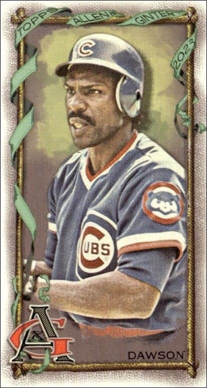 2023 Topps Allen & Ginter Andre Dawson #184 trading card