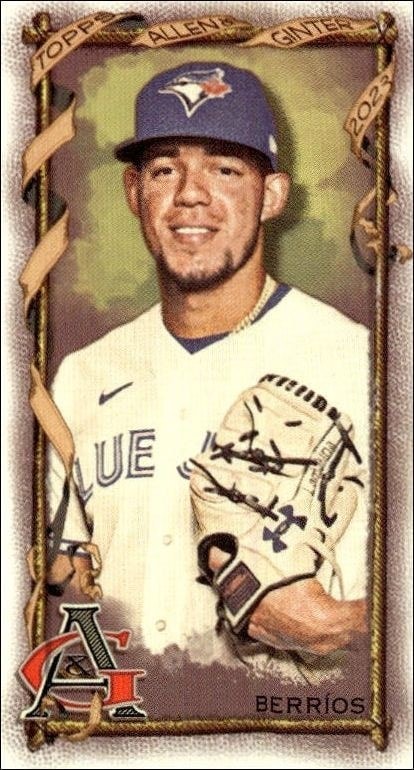 2023 topps Jose Berrios