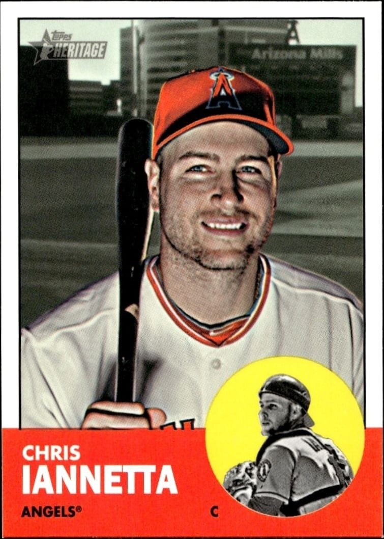 2012 Topps Heritage High Number Chris Iannetta #H658 trading card