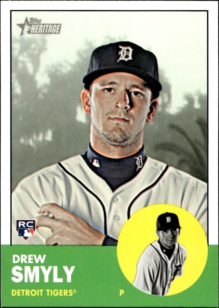 2012 Topps Heritage High Number Drew Smyly #H603 trading card